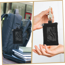 Lommebok med snor Kortholder for kvinner Slank design Myntpung Funksjon for daglig bruk Holder kredittkort sikkert