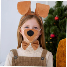 Ensemble bandeau pour chien garçon et fille, idéal pour les fêtes, Halloween et le cosplay. Bandeau oreilles de chiot.