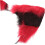 1 Ensemble queue de renard, oreilles de loup, queue de thérian, bandeaux pour filles, oreilles de chat, queue rayée 2