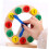 Wooden Number Clock Educational Teaching Tool for Early Learning Cognitive Clock Puzzle Montessori 1