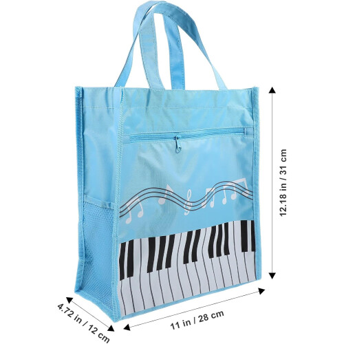 Sac de rangement multifonction pour partitions, léger et portable. 1