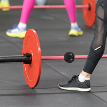 Ronde siliconen haltergreep, antislip handgreep voor fitness
