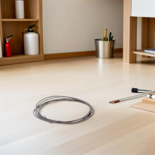 Hochtemperatur-Wolframdraht, 3 mm, 4 m Rolle, für das Brennen von Keramikschmuck