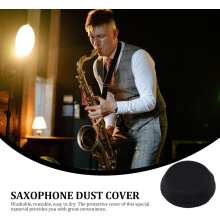 Funda protectora elástica de tela para saxofón alto y clarinete.