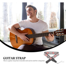 Kreativer, bestickter Gitarren-Schultergurt, verstellbar