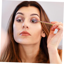 Eyebrow Comb Picking Needle Stainless Steel Eyelash Lifting Stick Eyelash Perming Tool for Salon and Home Use