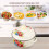 Enamel Stockpot with Lid 1.7l Double Handle Thickened Small Soup Pot 6