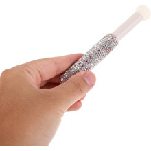 Champignon blushkwast met sponskop voor het vervagen van blush, draagbare concealer spons