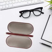 Custodia organizer per occhiali da sole da viaggio, scatola doppia per occhiali da esterno, custodia rigida portatile per riporre oggetti.