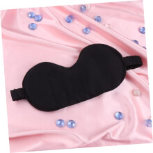 Maschera per gli occhi in seta per dormire, comoda, traspirante, adatta a uomini e donne, ideale per proteggersi dal sole durante il sonno.