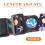 Verstellbarer Ukulelengurt aus Polyester mit gemustertem Design 1