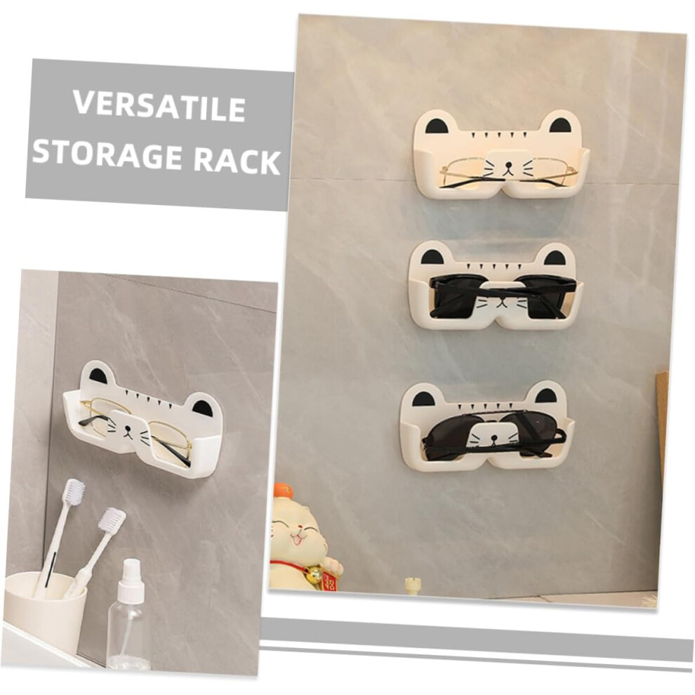 Hkhbjs Sunglasses Storage Organizer Wall Mount Glasses Case For Sunglasses Case Glasses Holder Convenient