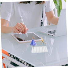 Acrylic Display Stand for Dolls and Crafts Crystal Holder Multi-Purpose Display Risers