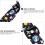 Verstellbarer Ukulelengurt aus Polyester mit gemustertem Design 1