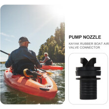 Adaptador de conector de válvula de aire para embarcaciones, para válvulas de kayak, adaptador de manguera para bomba inflable