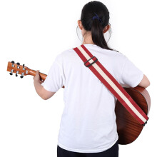 Cintura de guitarra elétrica Ajustável Cintura de baixo Material de algodão Design elegante da moda