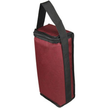 Saco de carregador de vinho isolado para garrafas para acampamento de viagem e ocasiões de piquenique mantém o vinho fresco