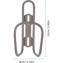 Flaschenhalter aus Titanlegierung für Mountainbikes, leichte Fahrradflaschenhalterung