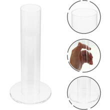 Haarband-Präsentationsröhre, Blumenhalter, Acryl-Haaraccessoire-Organizer, runder Sockel