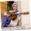 Adjustable Leather Embossing Guitar Strap Stylish Chic Creative Printing 1