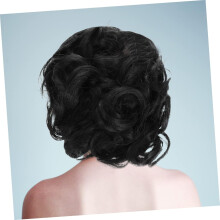 Artificial Curly Wig for Women Fashionable Hair Accessories Practical Short Fake Hair for Daily Styling and Parties