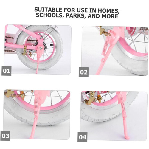 Bike Kickstand 14 polegadas Mini bicicleta lateral traseiro suporte bicicleta Kick Stand universal scooter