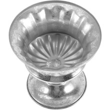 Maceta de hierro estilo retro, tipo urna, para decoración de jardín en el porche delantero, maceta de hierro para suculentas.