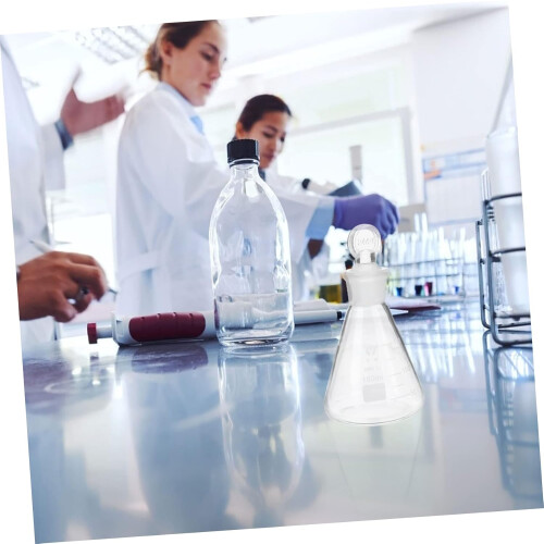 150ml Glass Beaker Erlenmeyer Flask for Experiment with Precise Scale Design and Good Seal
