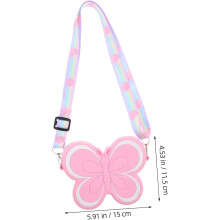 Sac Ă dos fille, petit portefeuille papillon, porte-monnaie en silicone pour fille d'un an