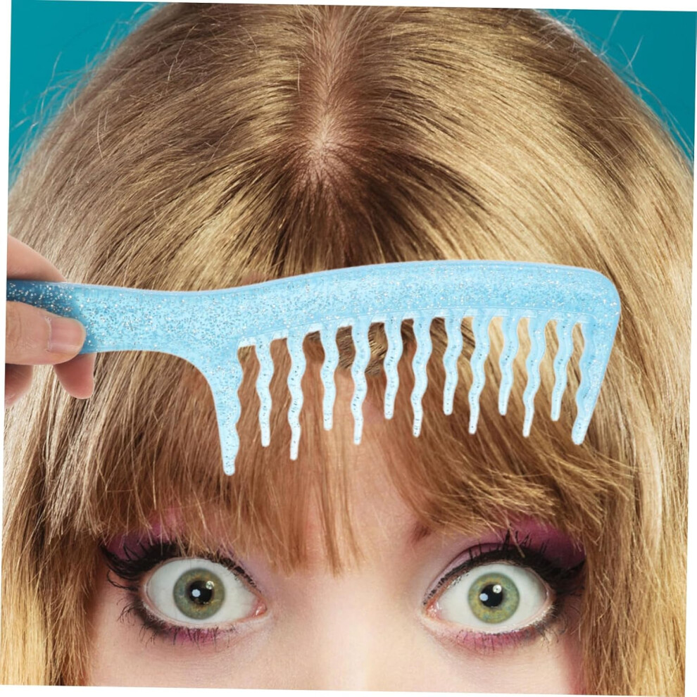 Hkhbjs Hairdressing Comb Wide Tooth Curly Hair Styling Tool Detangler Comb For Women Wavy Hair Salon Use