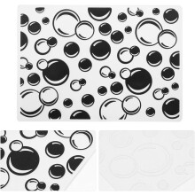 Modelo de gravação de plástico para cartão fazendo design de artesanato de stencil DIY para projetos de decoração de scrapbooking