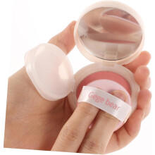 Cushion Blush Mattes Puderrouge, kleines, handliches Gesichts-Make-up-Rouge für schwarze Frauen, natürliches Finish, Wangenkontur