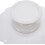 Buda cerâmico branco oferecendo placa 7 polegadas design elegante fácil limpeza bandeja de armazenamento da cozinha 3