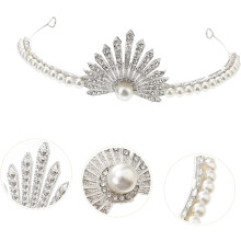 Rhinestone Headband for Wedding and Special Occasions Elegant Alloy Hair Decor for Women