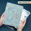 Decorative A5 Fabric Book Cover Adjustable Handmade Notebook Sleeve Book Protector 1