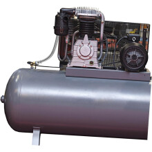Ersatz-Luftkompressorschlauch 400 mm, Edelstahl-Pneumatikschlauch, Messing-Rückschlagventil