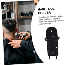 aço inoxidável cabelo clipper titular parede montado banheiro organizador prateleira