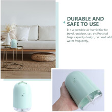Mini-Luftbefeuchter mit Lampe, tragbar, aus ABS-Material, großes Fassungsvermögen, stilvolles Design