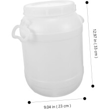 Contenedor de compost multiusos de 10 kg para residuos de cocina, contenedor de almacenamiento hermético.