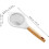 Kitchen Sieve Fine Mesh Flour Strainer for Baking with Walnut Wood Handle 2