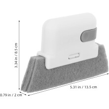 Brosse à rainures pour portes et fenêtres domestiques, brosse pour le nettoyage des vitres de voiture