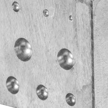 Outil de bijouterie en métal pour la fabrication de cloches en or, argent et cuivre, bloc de formage à 18 trous