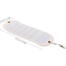 Esca da traina Flasher Dodger Abs per pesca in acqua salata e dolce di spigole, salmoni e halibut.