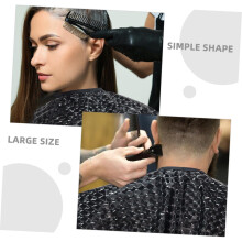 Haarumhang, Friseurumhang, Salon-Stylistenschürze, Färbeschürze, EVA-Material, Haarschneidewerkzeug
