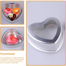 Moule à pâtisserie ménager, plaque de cuisson détachable en forme de cœur, en alliage d'aluminium, compatible micro-ondes, facile à utiliser
