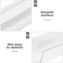 2-teiliges Set U-förmiger Kuchenrollenformer aus Acryl für Hobbybäcker und professionelle Konditoreien