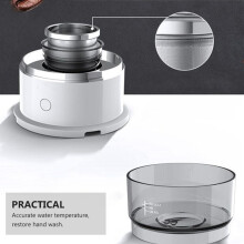 Manuelle Kaffeemaschine für eine Tasse (160 ml) mit Feinsiebfilter und Edelstahl-Tropfsystem