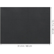 Kalligrafie-Zeichenmatte aus Filz, schwarze Filz-Schreibtischunterlage, angenehme Haptik und rutschfeste Oberfläche