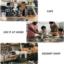 Kaffeestampfer mit doppelseitigem Design zum Portionieren von gemahlenem Kaffee (2-in-1) und zum Abmessen