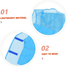 Kühlende Eisweste für den Outdoor-Einsatz mit wiederverwendbaren Kühlakkus, Material: Polyester